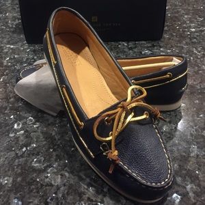 Sperry Gold Cup(Gold Audrey Navy/Gold)