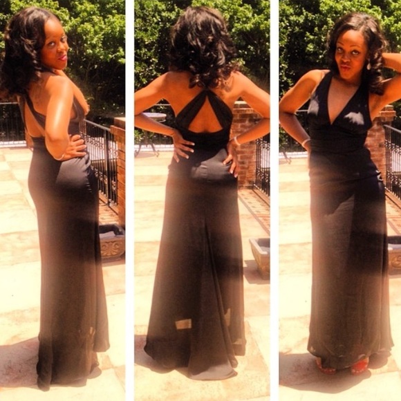 Black formal dress!