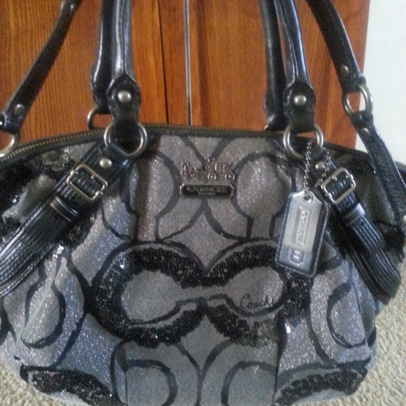 Rare Coach sequin purse
