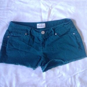 Turquoise Shorts