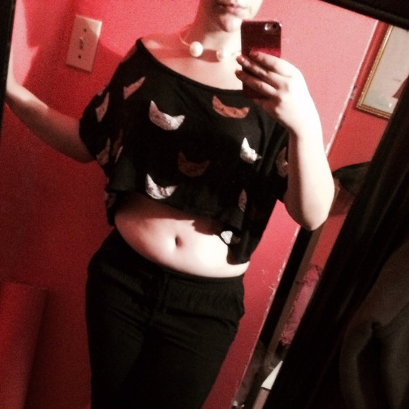 Kitty Crop Top