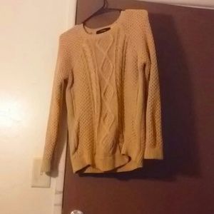 Knitted Mustard Sweater