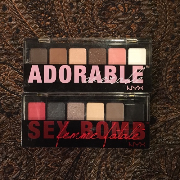 Brand New NYX Eyeshadow Palettes