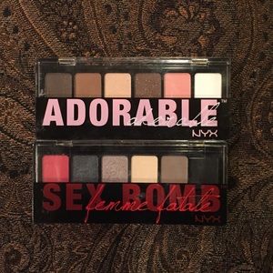 Brand New NYX Eyeshadow Palettes
