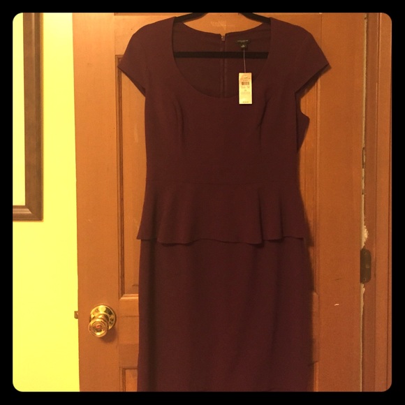 Ann Taylor Peplum Dress