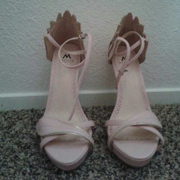 Madison flower heels