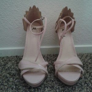 Madison flower heels