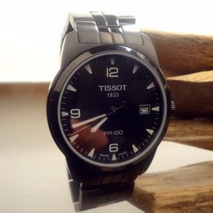 Tissot PR100 PVD Black Watch