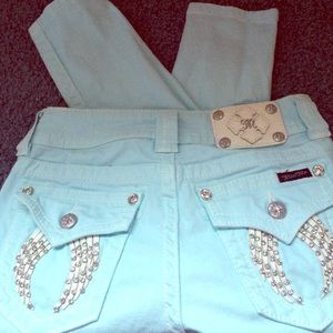 New baby blue Miss Me's !