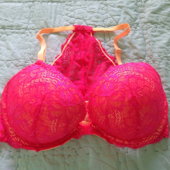 PINK Victoria's Secret Other - Pink front close push up date bra