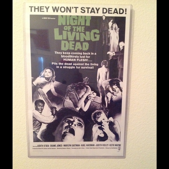 Night of the living dead poster