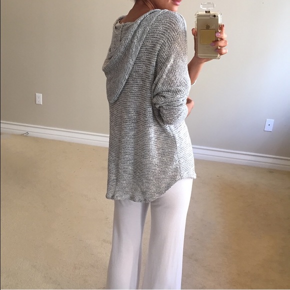 • SOLD • Lace Up Knit Tunic M - Picture 4 of 4