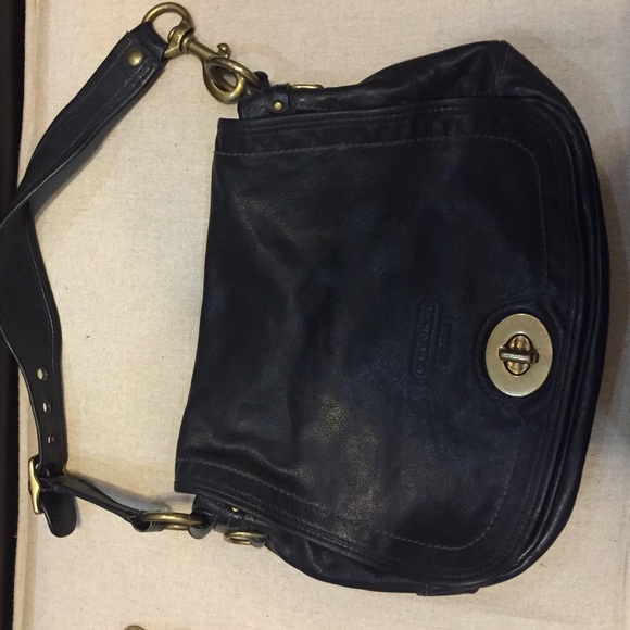 Coach leather handbag