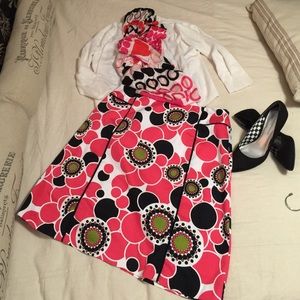 Classy Skirt and Scarf