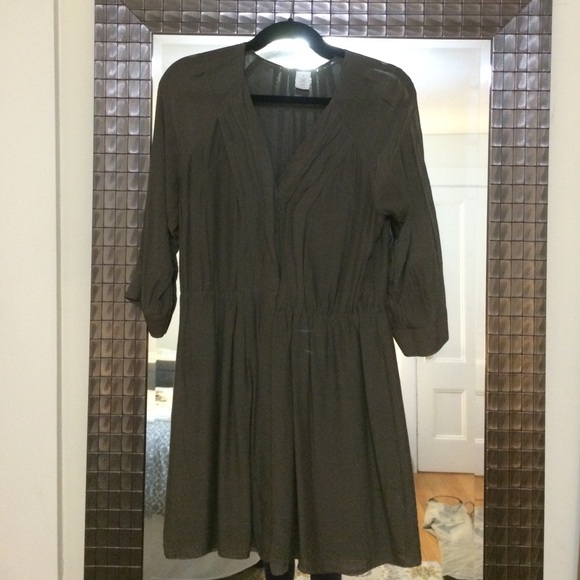 Size 10 J Crew 3/4 length sleeve dress