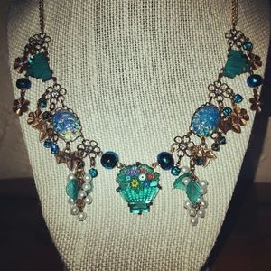 Glass Works Multi-Charm Necklace