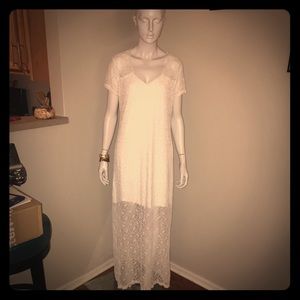 NWT Tommy Bahama Long White Beachy dress