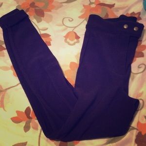 American Apparel Purple Riding Pants