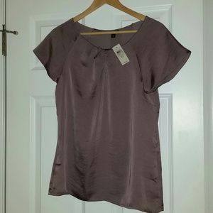 Ann Taylor Short Sleeve Blouse with tags