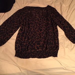 💥 NEW 💥 cheetah print blouse