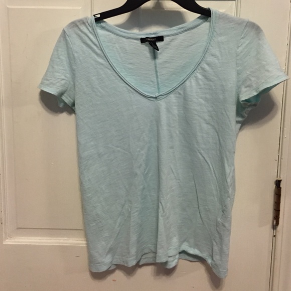 Blue V-Neck T-Shirt