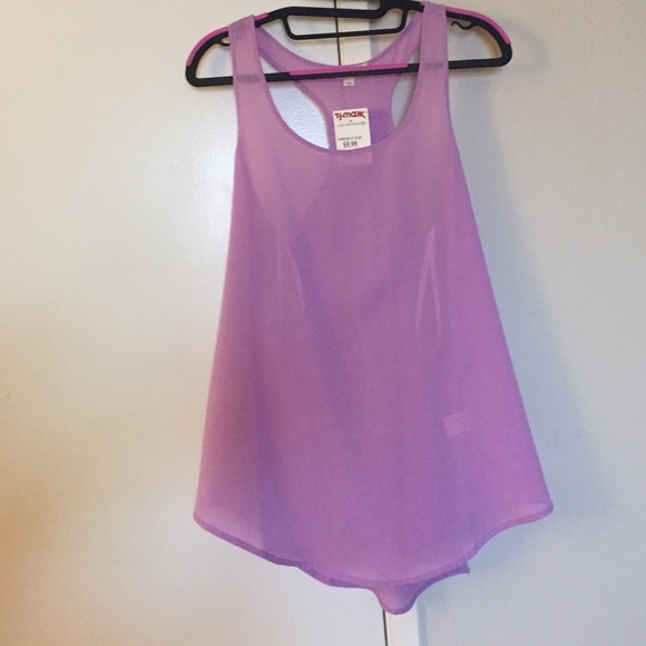 Lavender loose top