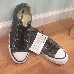 Brand New Dyed Black Converses