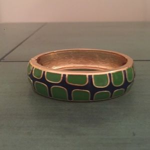 Blue and green bracelet