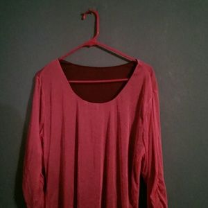 Reversible mesh shirt