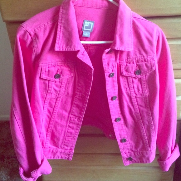 Pink Jean Jacket