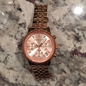 Michael Kros Rose Gold watch!