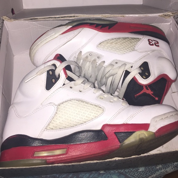 Jordan fire red 5s