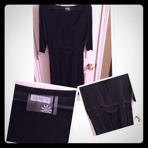 Easy Black Athleta Dress for on the go....