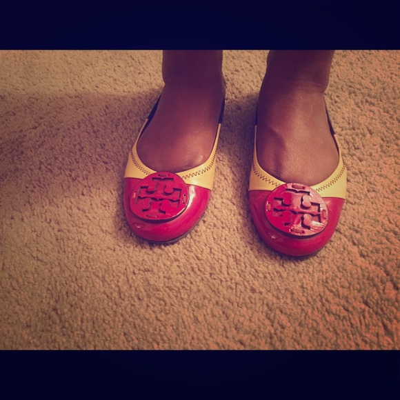 Tory Burch Shoes - Tory Burch Travel Ballet Flats (patent leather)