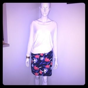 Old Navy Floral Stretch BodyCon Skirt