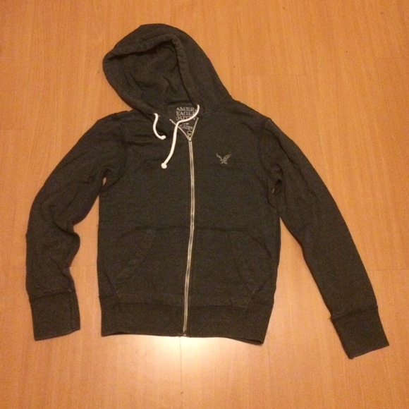 America eagle navy zipper hoodie XS