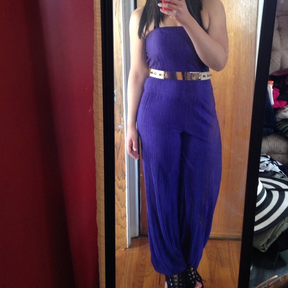 Other - 💜💜purple jumpsuit 💜💜