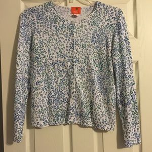 SOLD IN BUNDLE Feminine Floral Cardigan