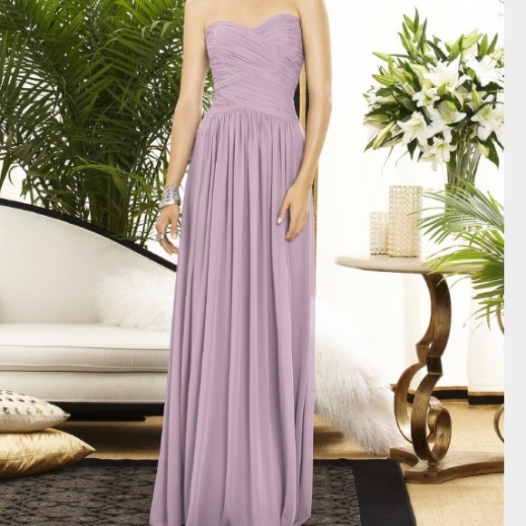 Dessy Strapless Gown