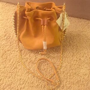 Butterscotch Big Buddha Bag 🤑no trades!