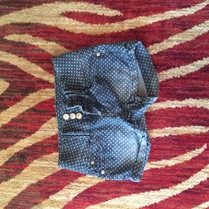 HIGHTWAISTED PRINTED SHORTS. DELIAS. 00
