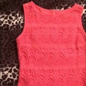💘 Tart Coral Lace Dress 💘