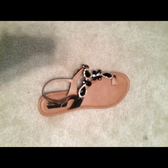 Jeweled sandals