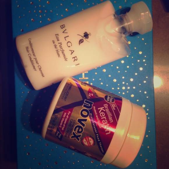 Bvlgari and Novex Hair Conditioner Care Set