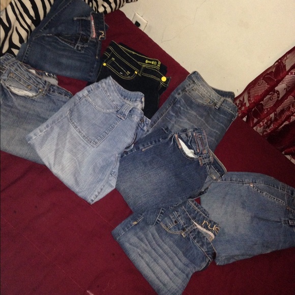 Jeans and capris