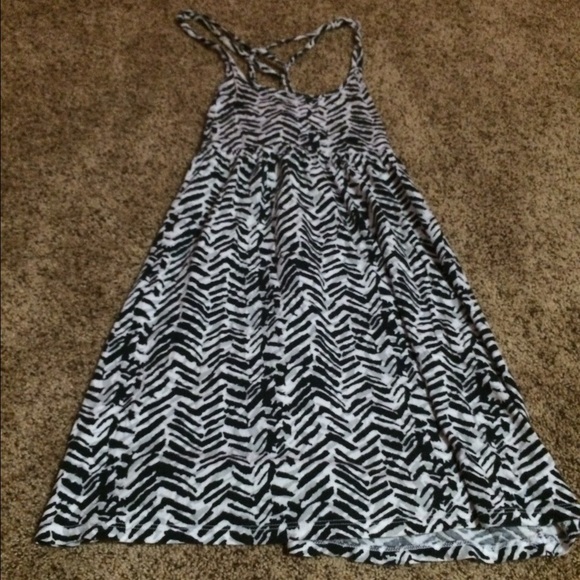 Zebra dress.