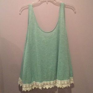 Teal tank