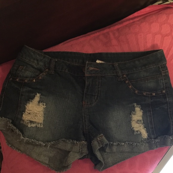 Distressed Jeans Shorts!