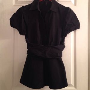 Black dress shirt