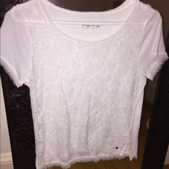 Abercrombie and finch laced shirt